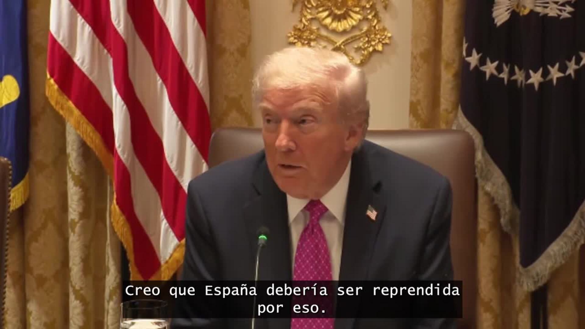 Trump apunta de nuevo contra España por discrepancias sobre gasto militar: "No ha sido leal"