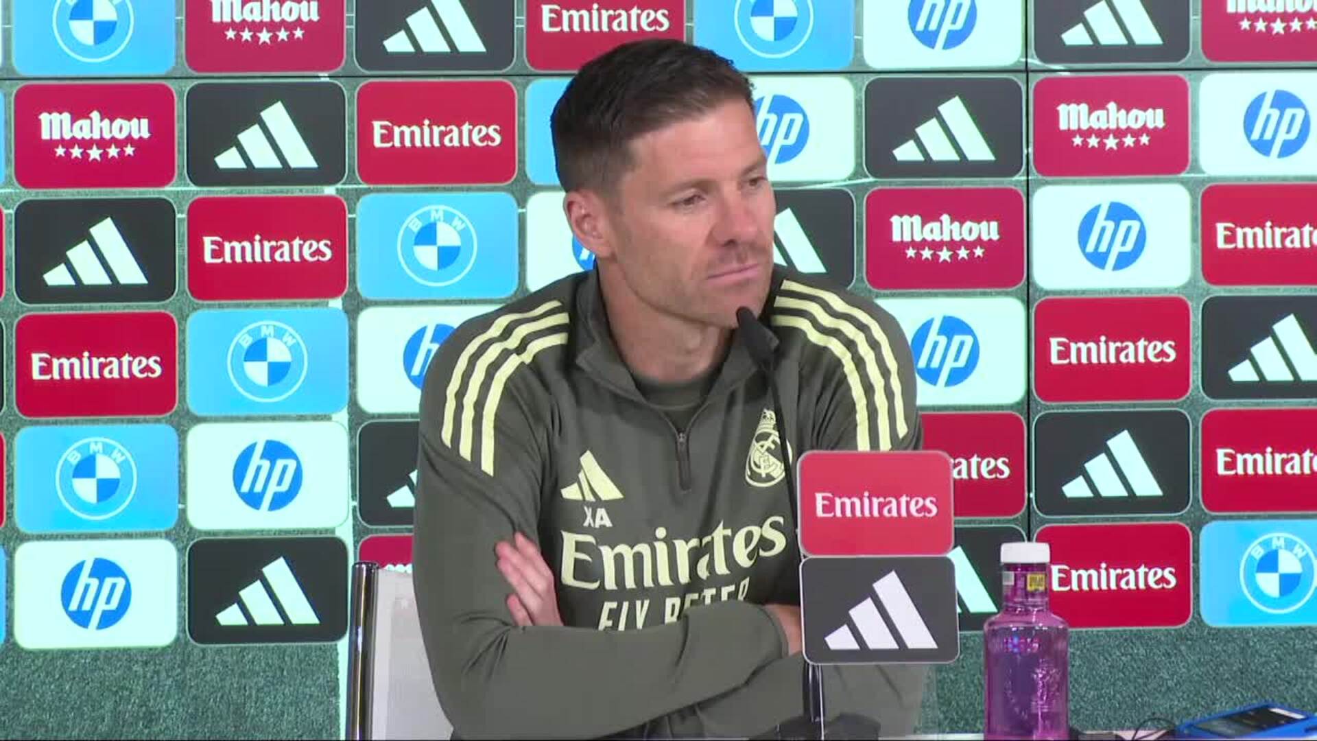 Xabi Alonso: "Hay muchas declaraciones de la gente de Barcelona y no puedo valorarlas todas"