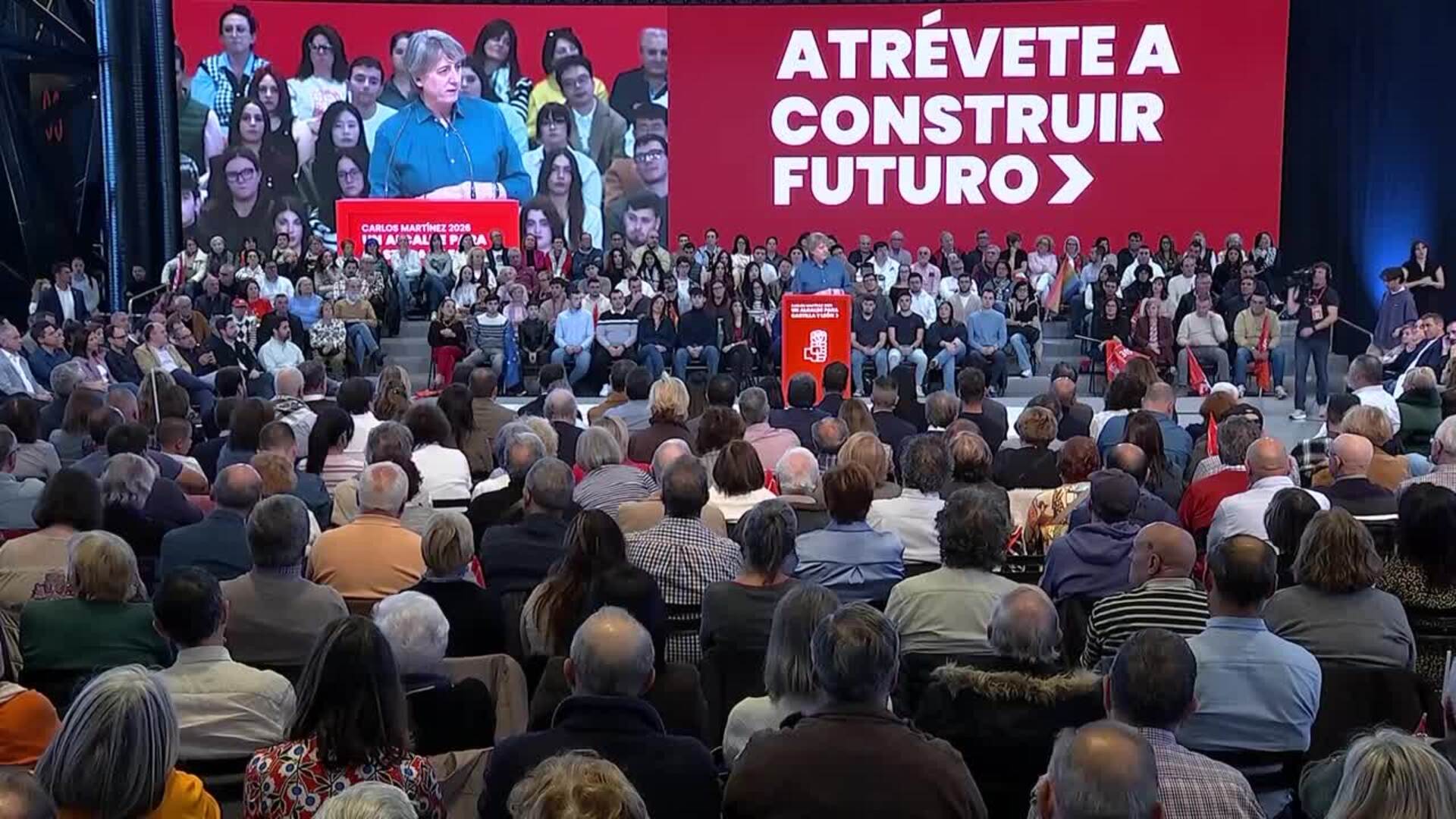 Martínez pide la confianza de los ciudadanos para salir de los "40 años de gris" del PP