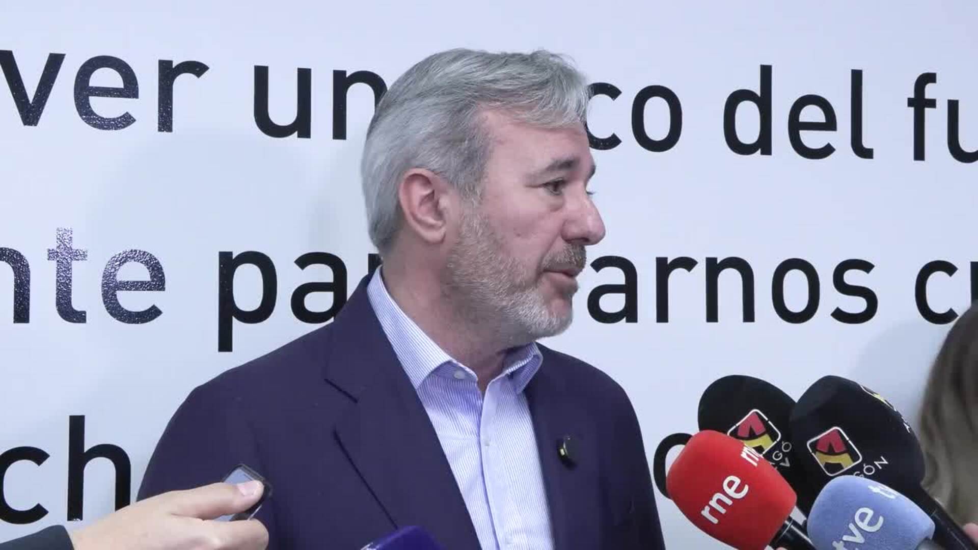 Azcón insta al ministro Puente “a solucionar los problemas en lugar de tuitear”