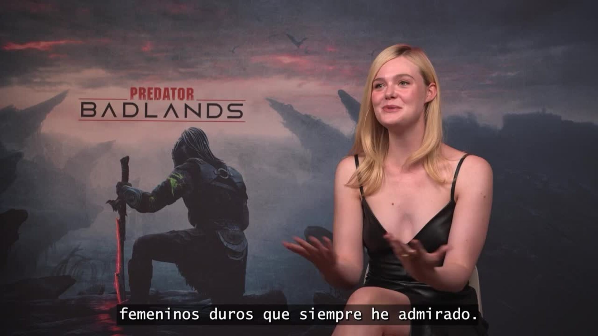 Elle Fanning estrena 'Predator:Badlands': "Siempre he admirado a mujeres como teniente Ripley"