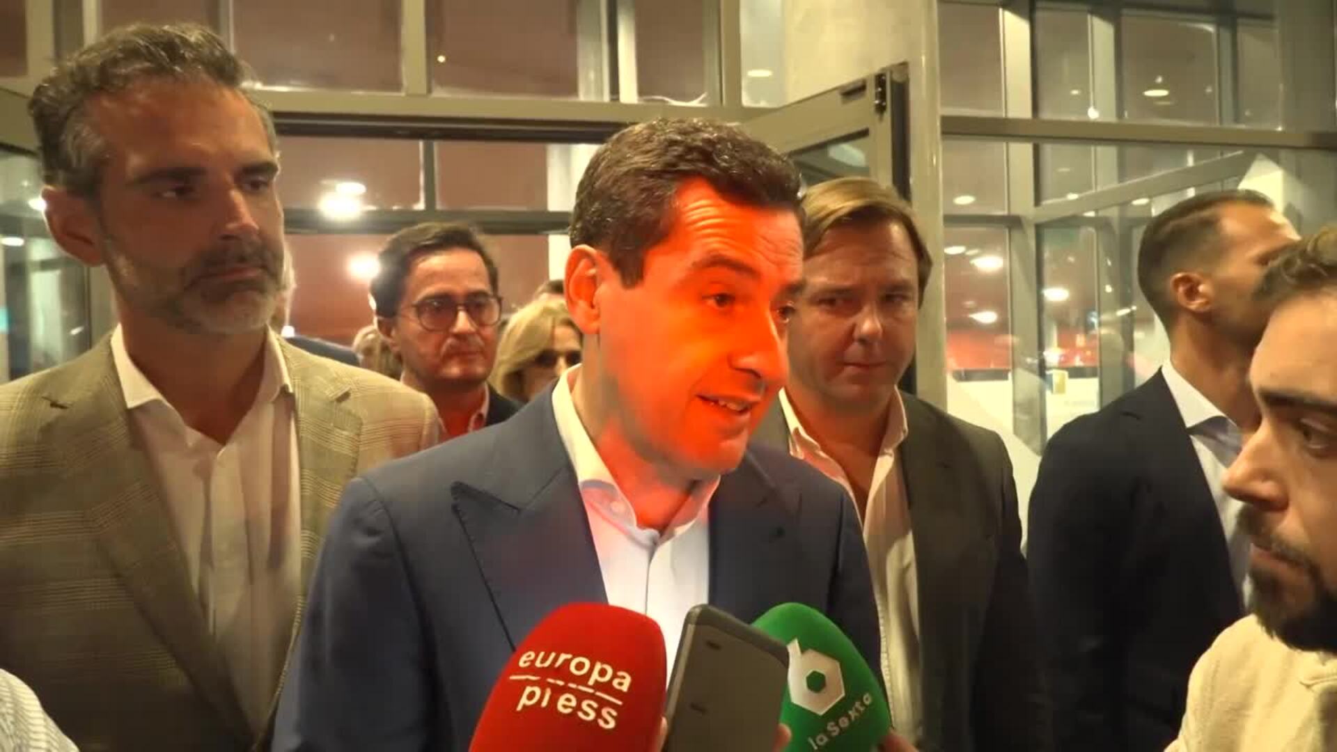 Moreno ve el adelanto electoral en Extremadura como la "única salida" frente a Vox