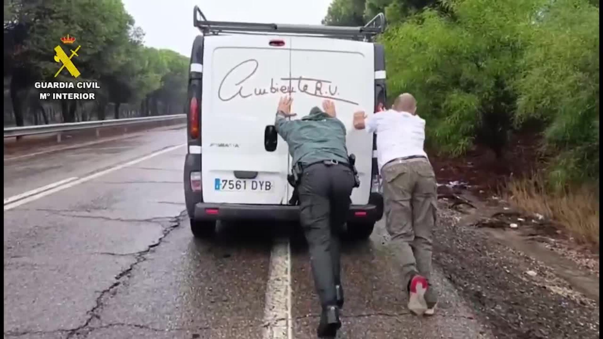 Mazagón (Huelva) acumula hasta 160 litros en 12 horas