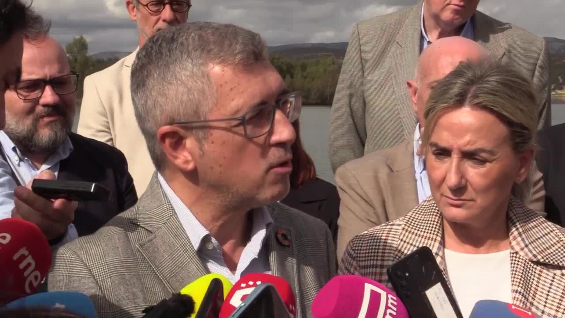 El Gobierno refuerza la presa del embalse de Gasset
