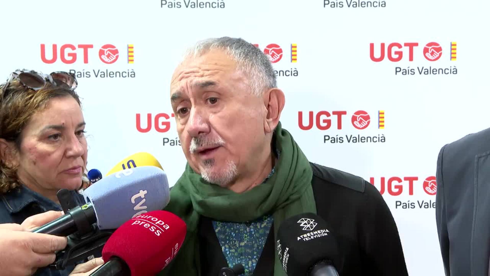 Álvarez (UGT) pide un pacto de Estado en Emergencias: "La política debe dejar de ladrar"