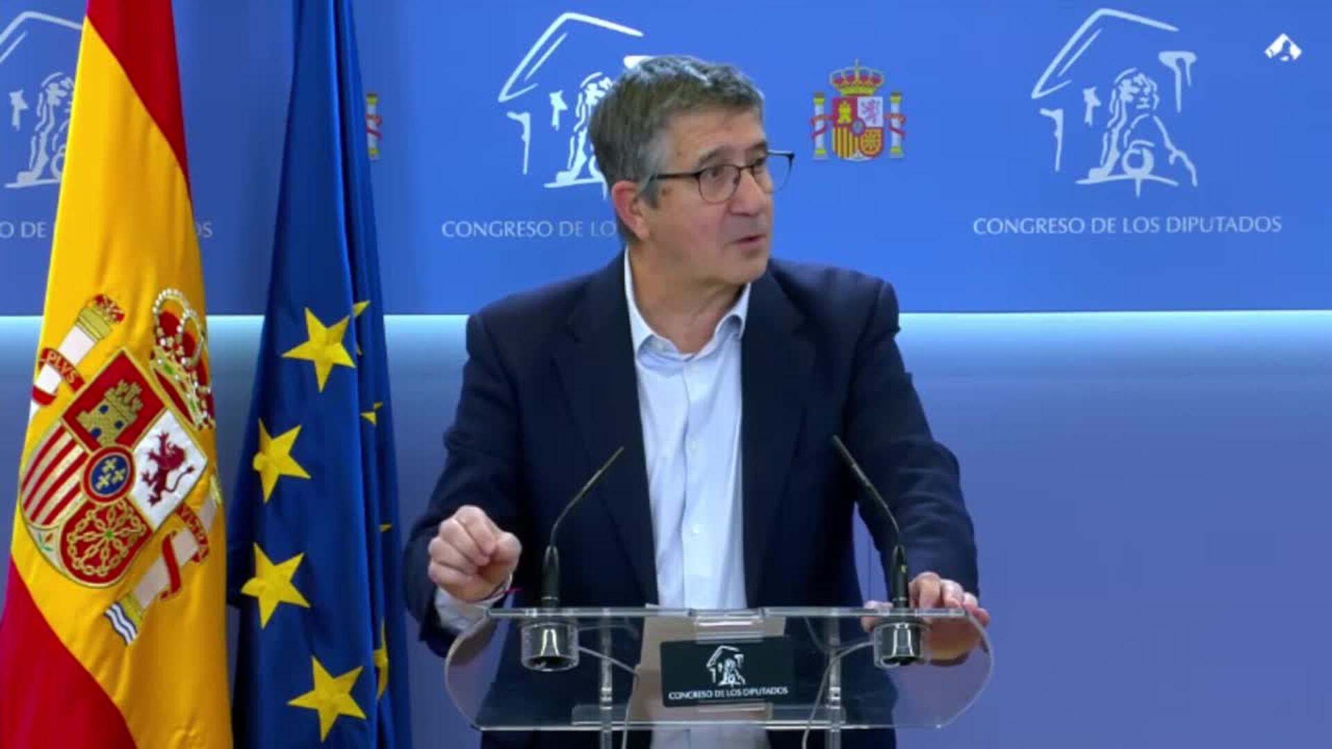 Patxi López acusa a Feijóo de poner Valencia "en manos de la ultraderecha"