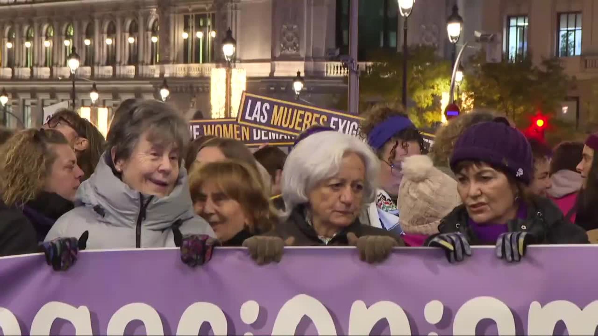 Arranca la marcha del Foro de Madrid por el 25N con el foco en el "abandono institucional"