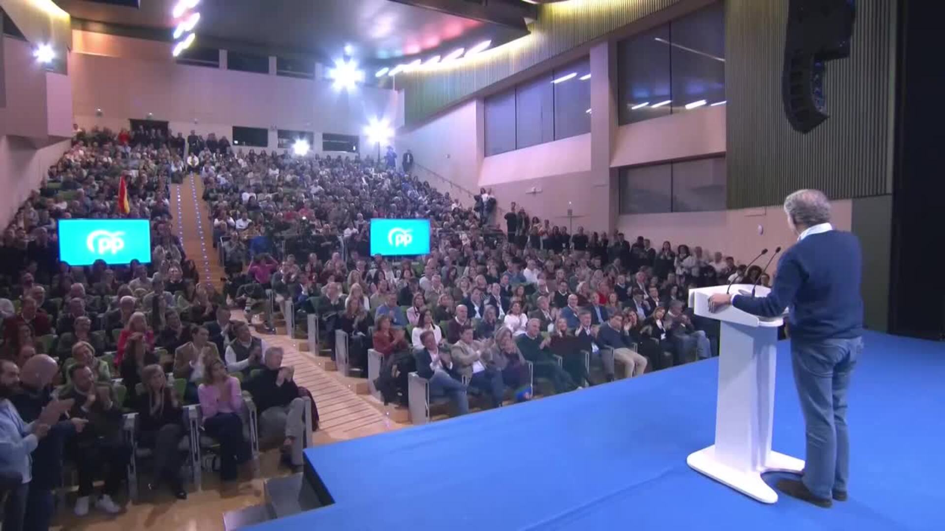 Feijóo sobre una moción de censura: "Quiero que me elijan los españoles en las urnas"