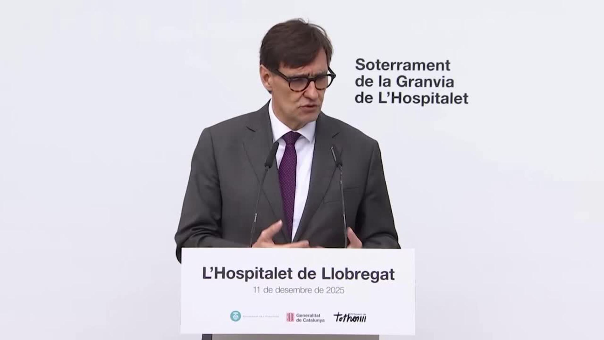 El inicio del soterramiento de la Granvia de L'Hospitalet (Barcelona) se retrasa a 2027