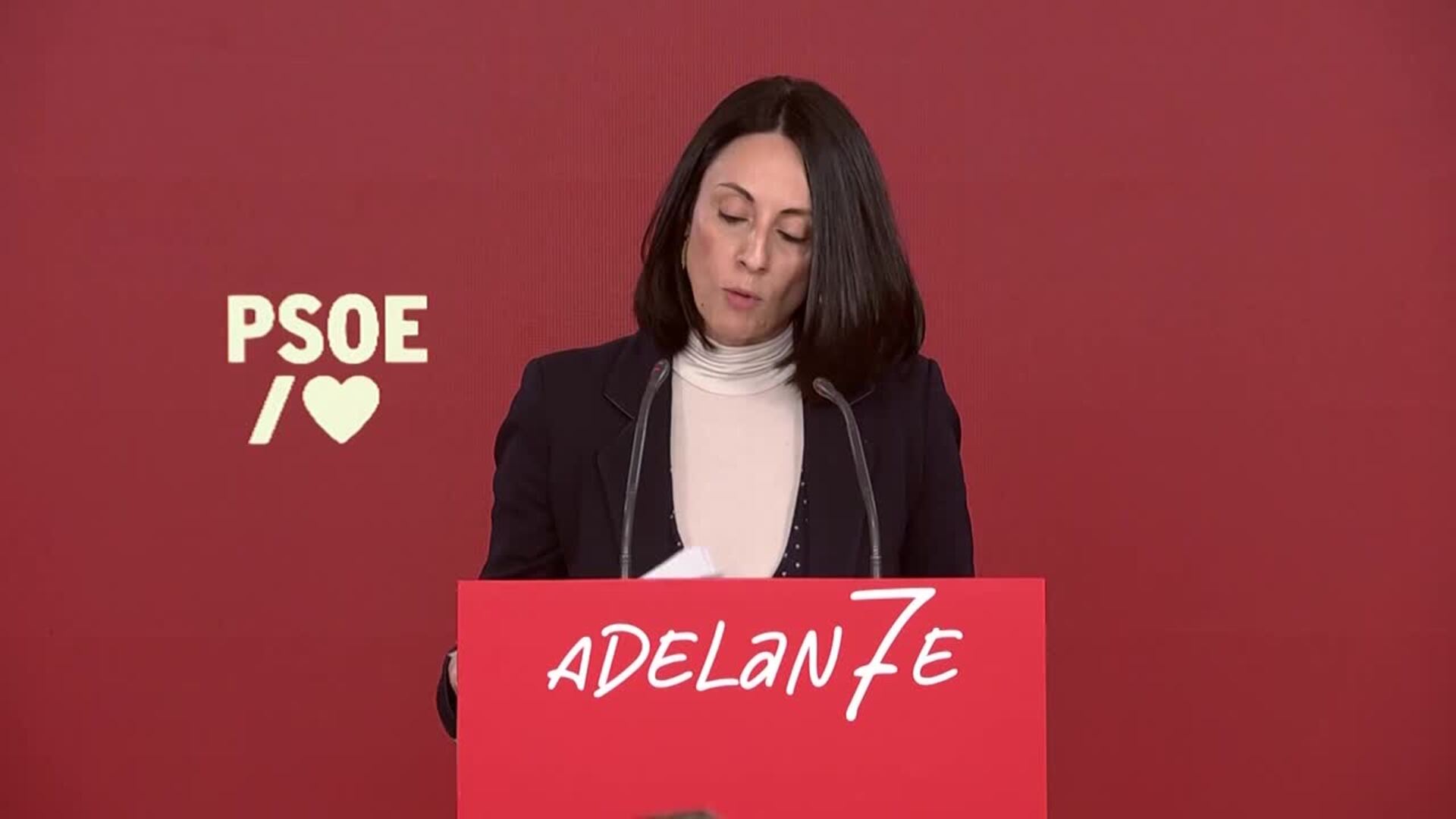 PSOE considera "falta muy grave" la conducta de Salazar