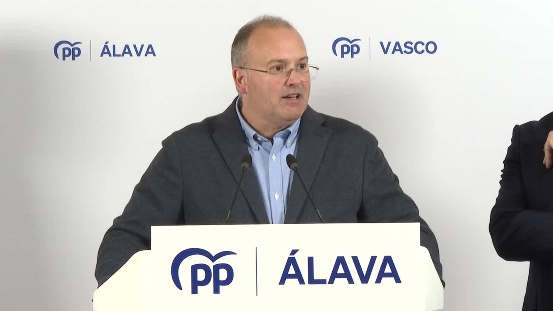 Tellado asegura que el PSOE tiene "los tribunales y las cárceles de nuestro país colapsadas"