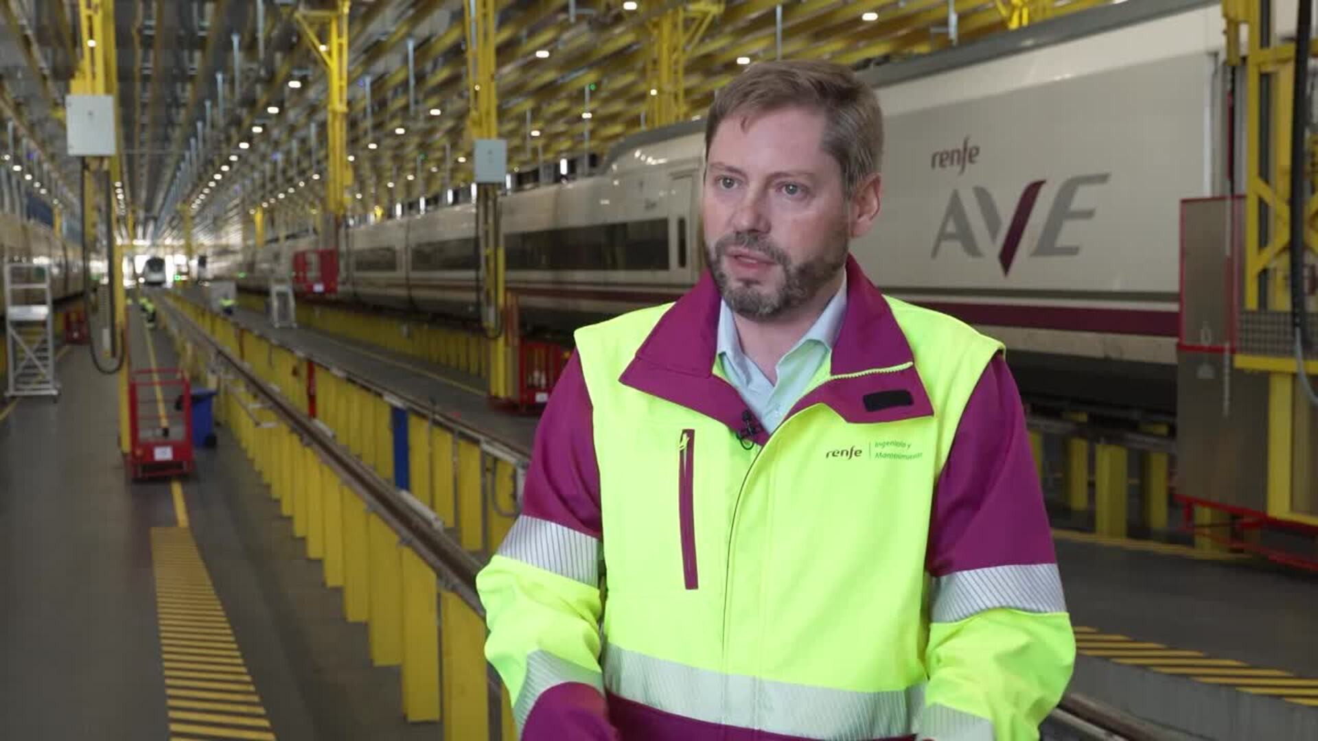 Renfe realiza una inversión de más mil millones de euros para modernizar el 85% de sus talleres