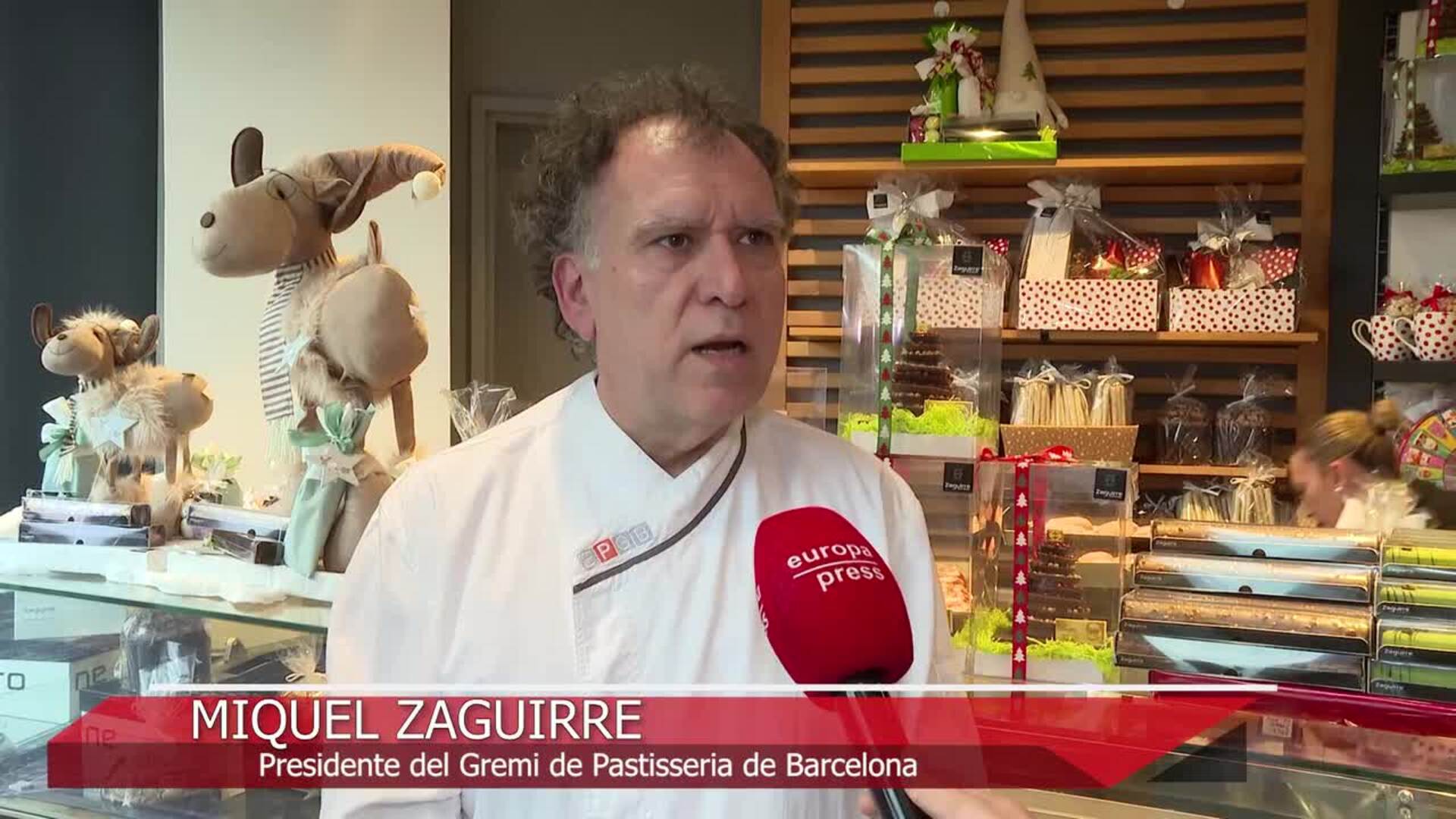 Las pastelerías afrontan su pico más alto de producción de dulces navideños