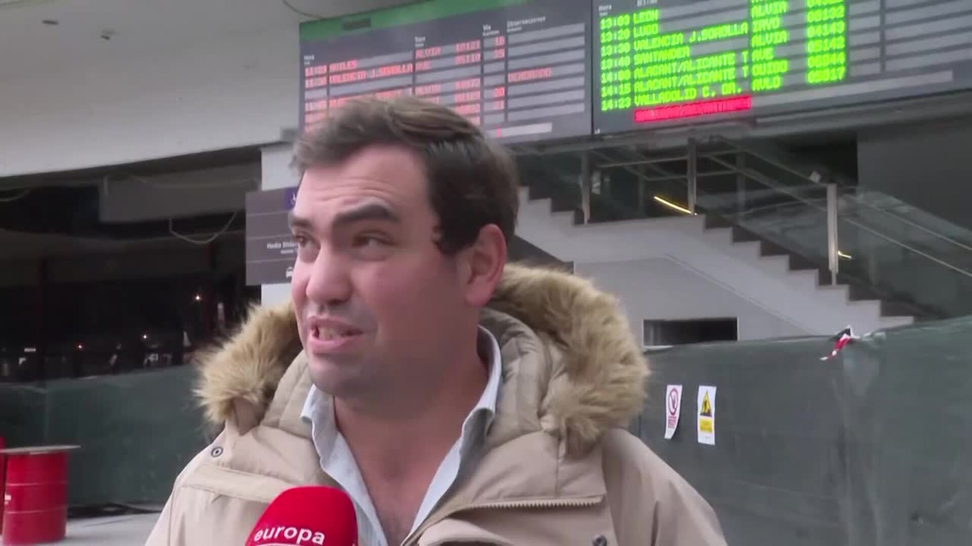 Viajeros afirman que sus trenes no han sufrido retrasos por la incidencia en Chamartín