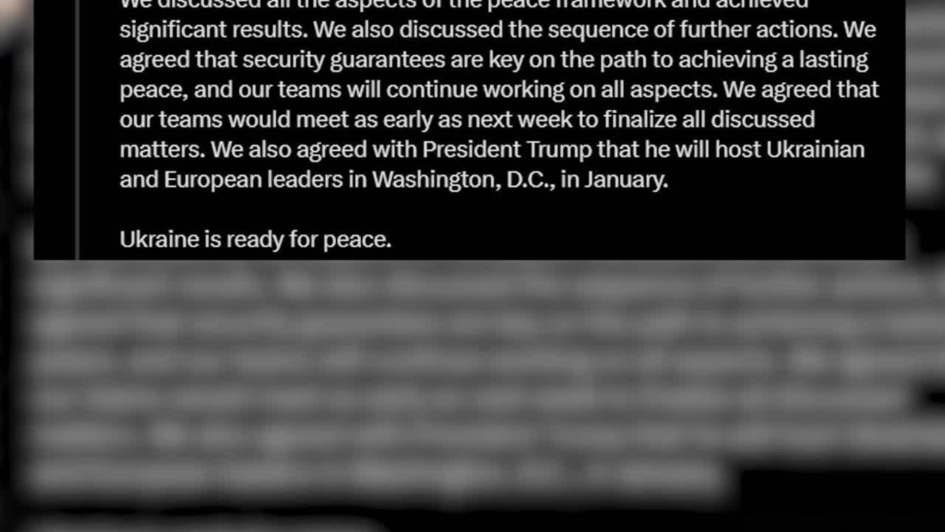 Zelenski ve "resultados significativos" tras su reunión con Trump y apunta a una nueva cumbre