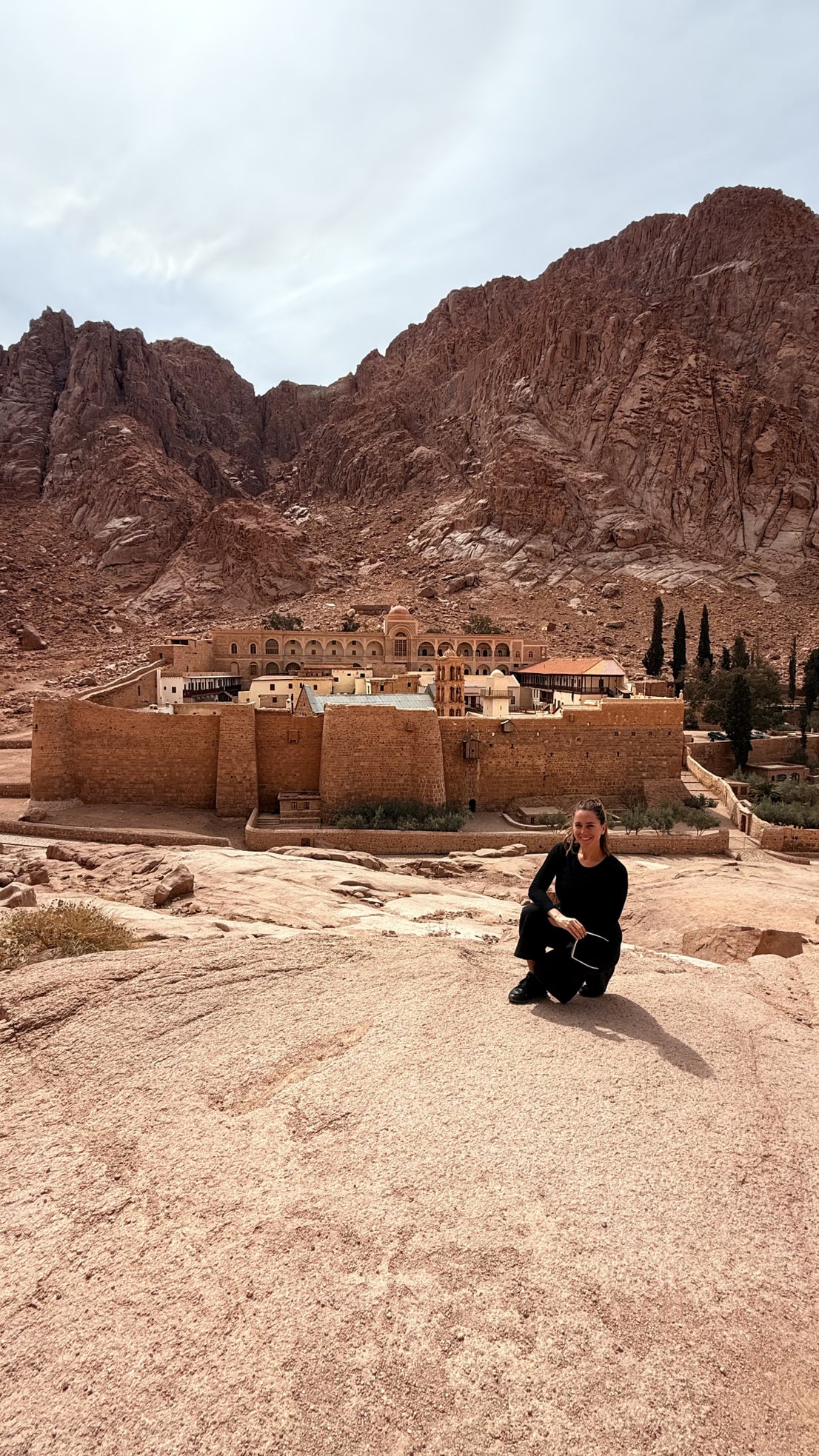Monasterio de Santa Catalina, ubicado en la península del Sinaí, Egipto.