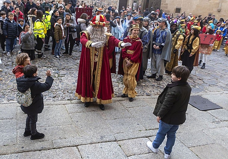 Los tres intensos días de Melchor, Gaspar y Baltasar en Cáceres