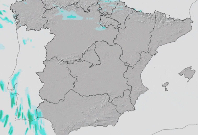 Borrasca Francis en Extremadura: cuánto y dónde va a llover