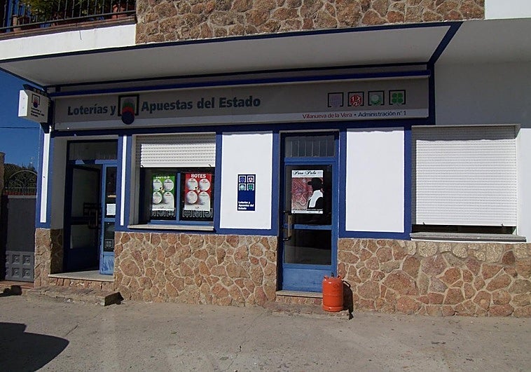 Un acertante de la Bonoloto se lleva más de 4 millones de euros en Villanueva de la Vera