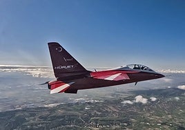 Avión Hürjet, con el que se formarán los pilotos del Ala 23 a partir de 2031