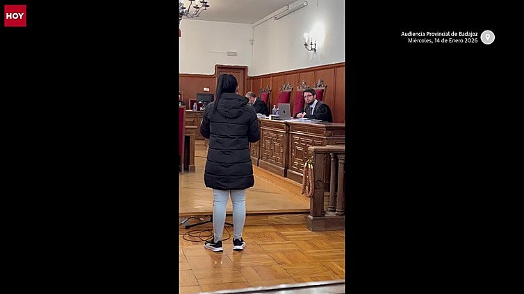 La acusada del crimen de Zafra narra cómo apuñaló a su novio