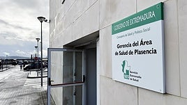 Gerencia del Área de Salud de Plasencia, en el Hospital Virgen del Puerto.