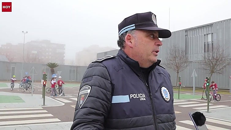 Completo hasta mayo en las visitas para escolares al parque de educación vial de Badajoz