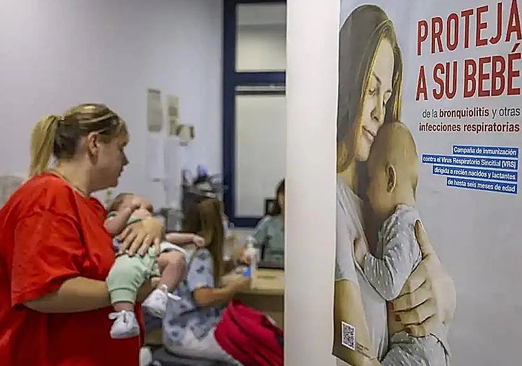 El virus de la bronquiolitis ya provoca más contagios en Extremadura que la gripe