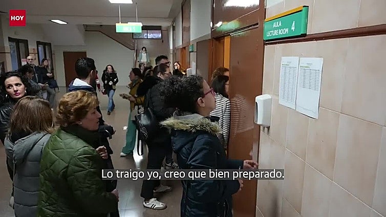 5.359 opositores optan a las 170 plazas de celador del SES: «Ya tengo que tirar para lo público como sea»