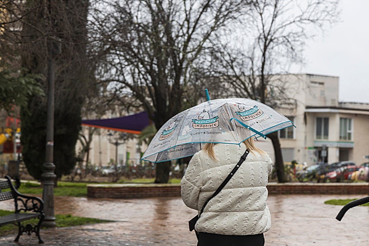 Extremadura registra casi el doble de lluvias que su media habitual