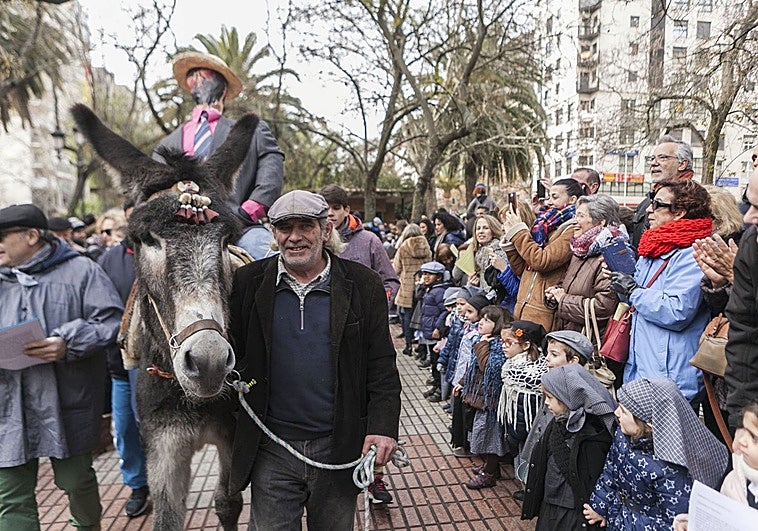 Suspendida la quema del pelele en Cáceres de este viernes por el riesgo de lluvia