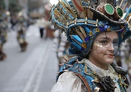 Las mejores imágenes del desfile infantil de Comparsas del Carnaval de Badajoz 2026 (I)