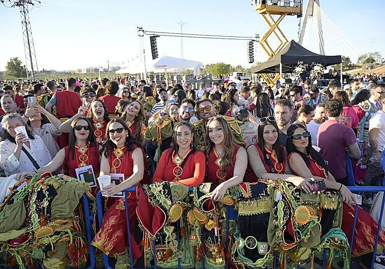Soleada y multitudinaria entrega de premios en la Gran Gala del Carnaval de Badajoz