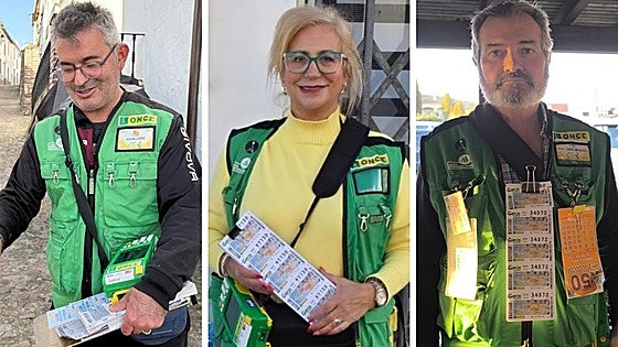 La ONCE deja una lluvia de premios en Badajoz y reparte 360.000 euros el fin de semana