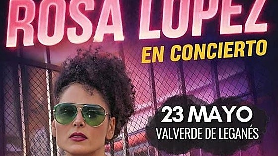 Rosa López actuará en la feria de la Trashumancia de Valverde de Leganés