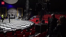 Los artistas del Circo Encantado: «Queremos trabajar, hacer el show y hacer reír a la gente»