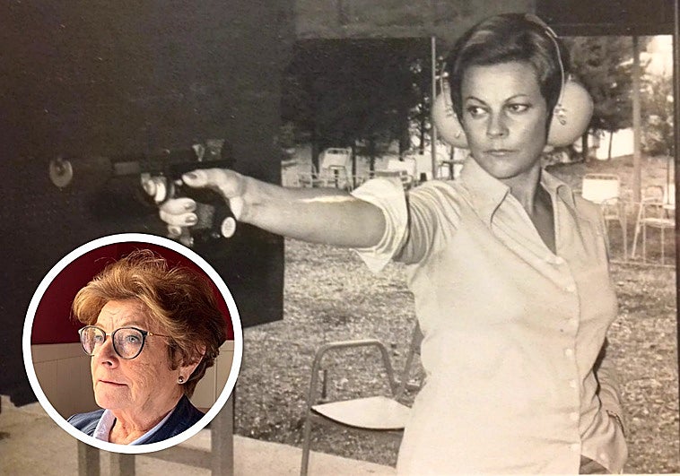 Badajoz despide a María Luisa Peña, pionera del tiro femenino en Los Ángeles 1984