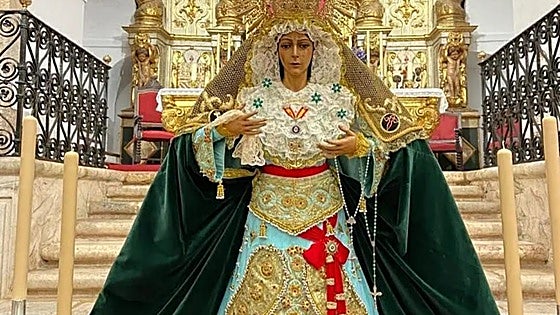 La Hermandad de la Macarena de Jerez confeccionará una nueva saya para conmemorar su 50 aniversario