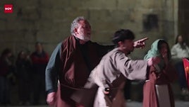 La Pasión Viviente de Cáceres se renueva, gana ritmo y engancha al público