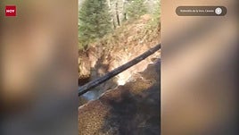 Robledillo se queda sin suministro de agua por un desprendimiento de tierra en la sierra