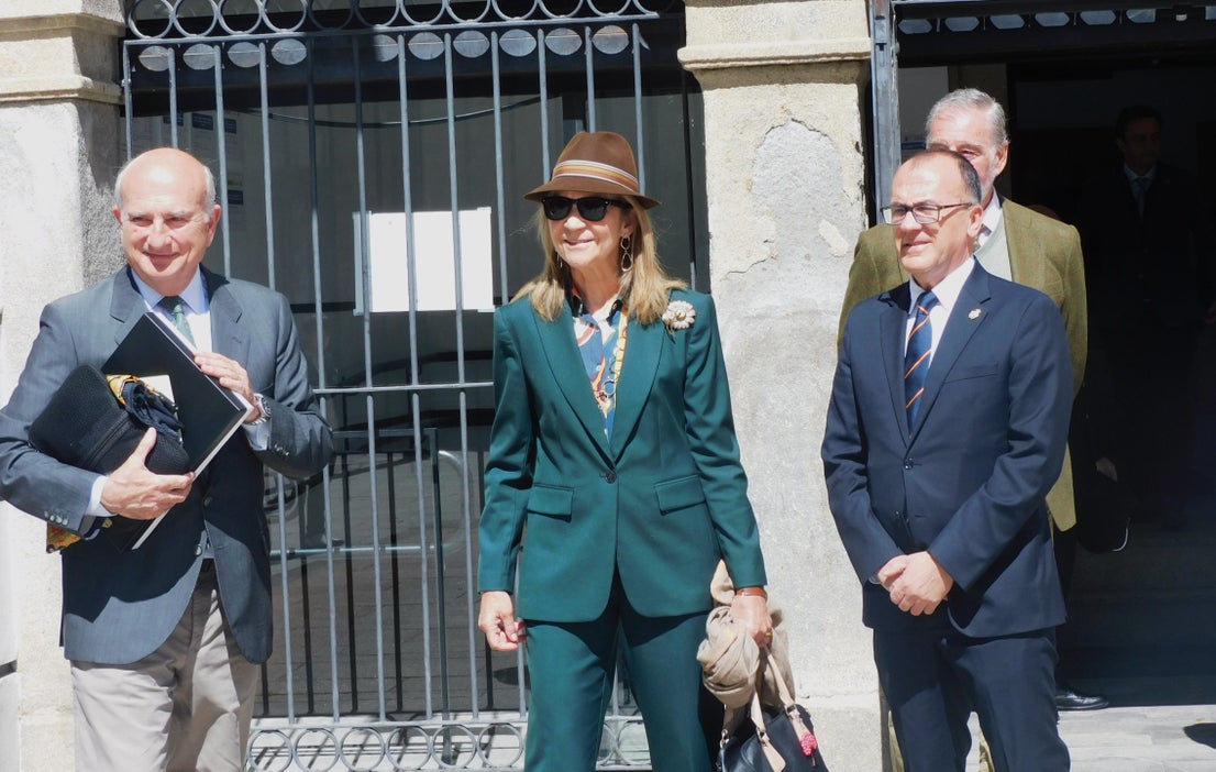 Así ha sido la visita de la Infanta Elena a Navalmoral