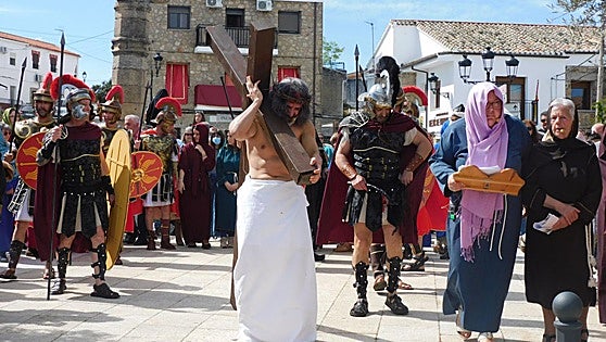 Fotos | Así ha recreado la localidad cacereña de Belvís de Monroy la Pasión de Cristo