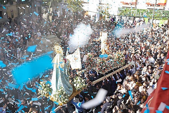 La procesión de 'La Carrerita' de Villanueva de la Serena pone hoy fin a la Semana Santa