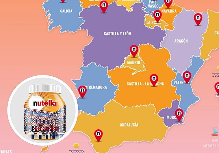 El rincón de Extremadura que protagoniza el nuevo tarro de Nutella y va directo a los supermercados