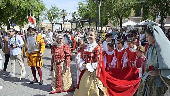 Fotos | Las mejores imágenes de la conmemoración de la visita de Isabel de Portugal a Badajoz