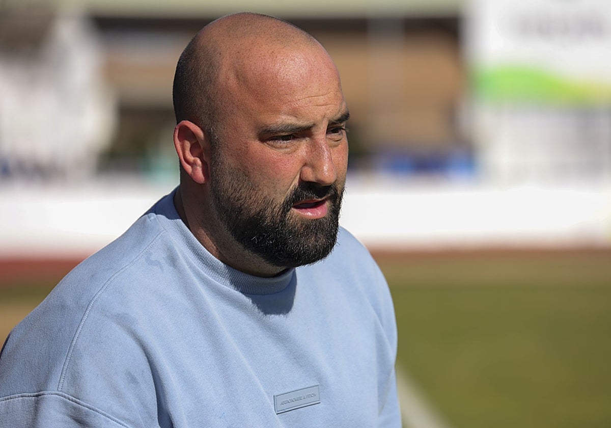 José Carlos Prieto, durante un partido de esta temporada.