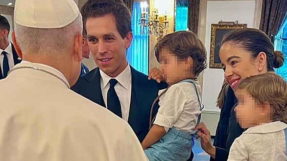 Ginés Marín comparte el emotivo encuentro de su familia con el Papa León XIV