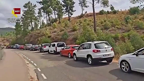 La Guardia Civil acompaña a los vecinos afectados de las alquerías de Erías y Aldehuela