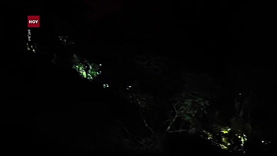 Así han sido las labores de extinción durante la noche del jueves