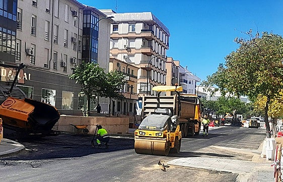 Restablecido el tráfico en el tramo en obras de las Angustias en Navalmoral de la Mata
